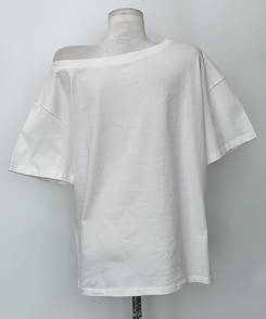 半袖Tシャツ プリンティングオフ半袖Tシャツ