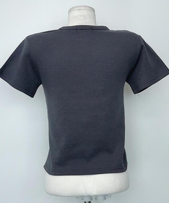 半袖Tシャツ クロップ半袖Tシャツ