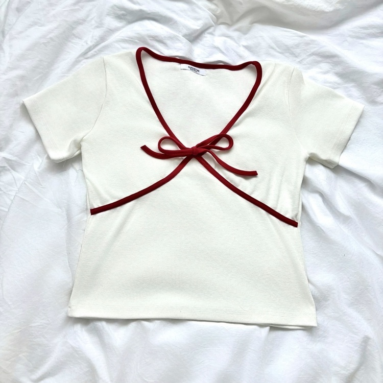 半袖Tシャツ スコーンリボンTシャツ
