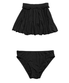 モノキニ 【3PCSET】リボンフリルスカートスイムウェア