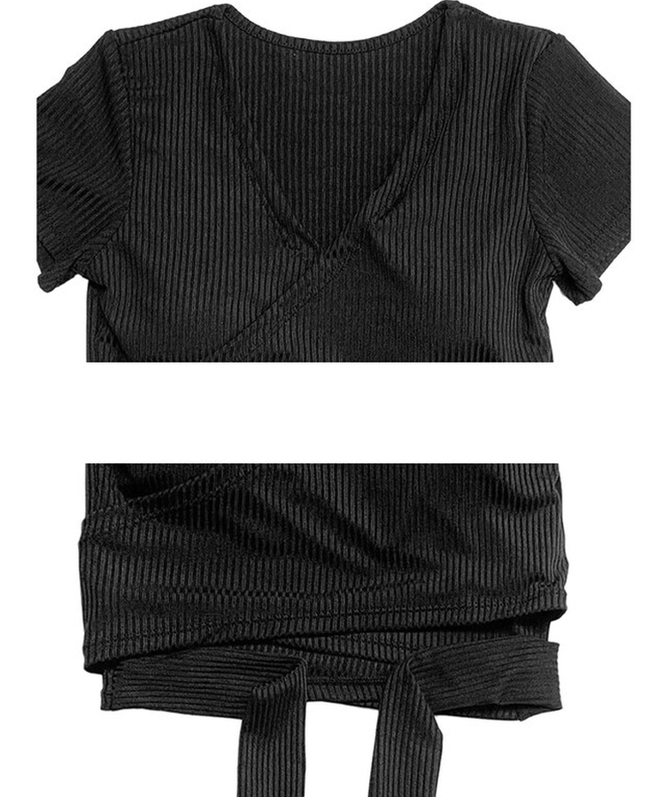 モノキニ 【3PCSET】リボンフリルスカートスイムウェア