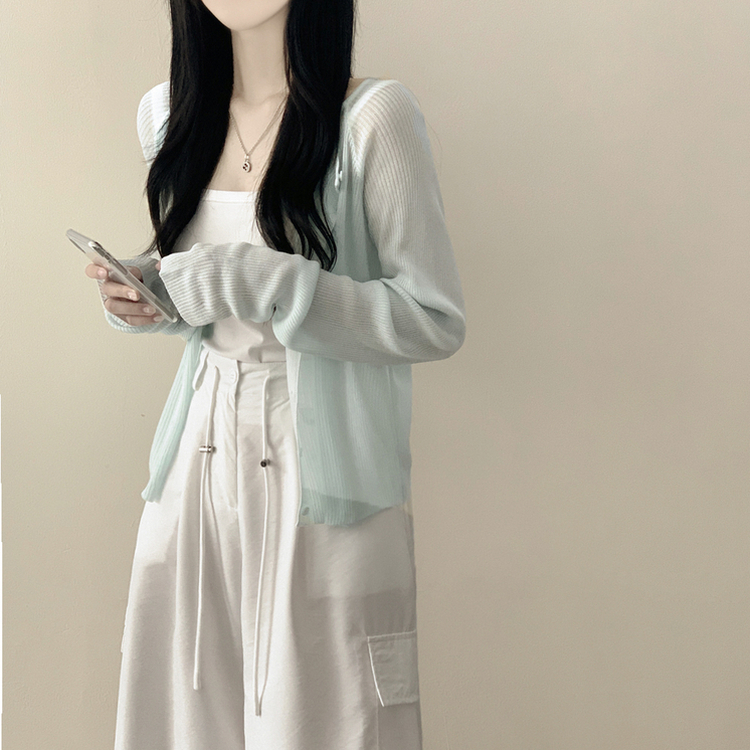 クロップインナーキャミソール WHITE