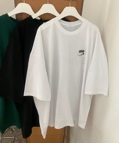 半袖Tシャツ レタリングオーバー半袖Tシャツ
