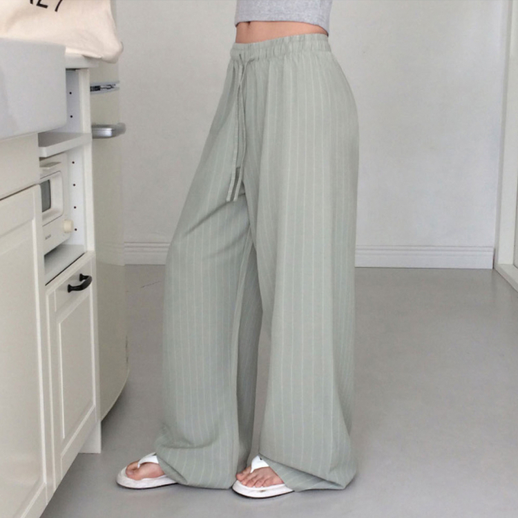 【丈別】ストライプパンツ MINT