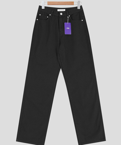 丈別パンツ 【丈別】クリップセミワイドコットンパンツ(5color)