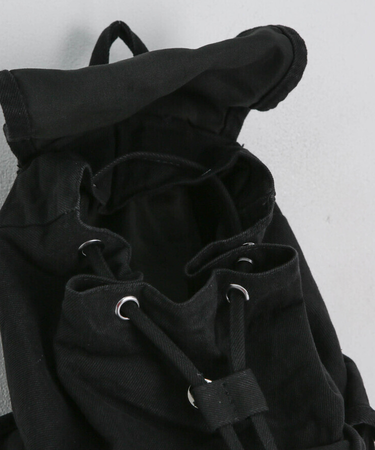 刺繍ポイントバックパック