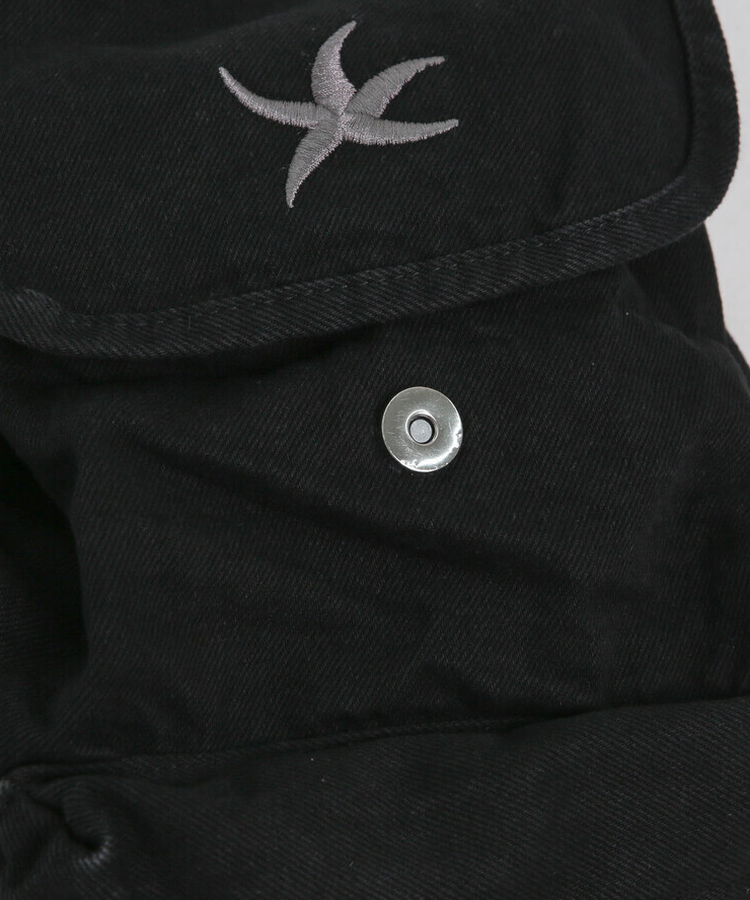 刺繍ポイントバックパック