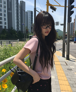 半袖Tシャツ シンプルベーシック半袖Tシャツ PINK