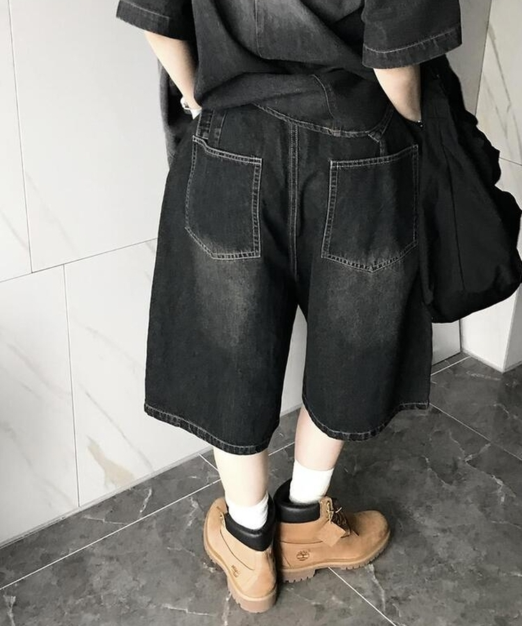 オードウォッシングパンツ BLACK DENIM
