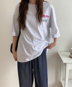 ワイド デニムワイドバンディングパンツ DEEP DENIM