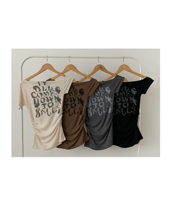 パンクオフ半袖Tシャツ