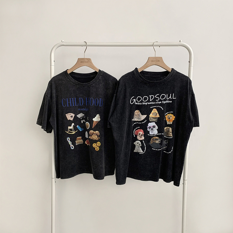半袖Tシャツ キャットラウンド半袖Tシャツ