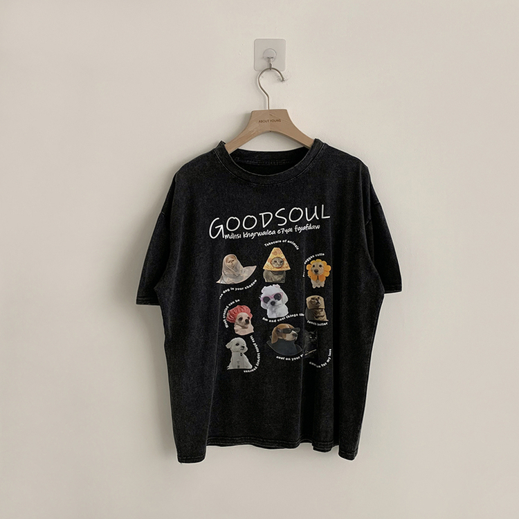 半袖Tシャツ キャットラウンド半袖Tシャツ