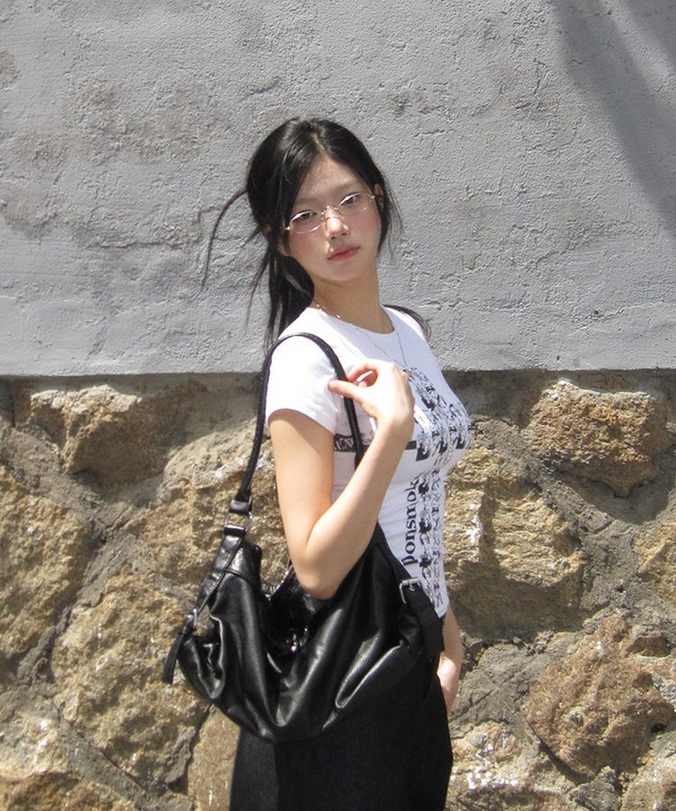 半袖Tシャツ NANAスリム半袖Tシャツ WHITE