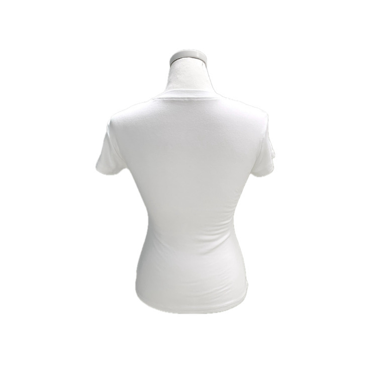 半袖Tシャツ ピンタックスリム半袖Tシャツ
