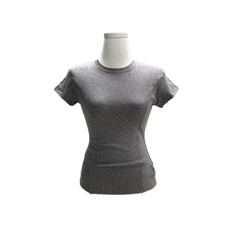 半袖Tシャツ ピンタックスリム半袖Tシャツ