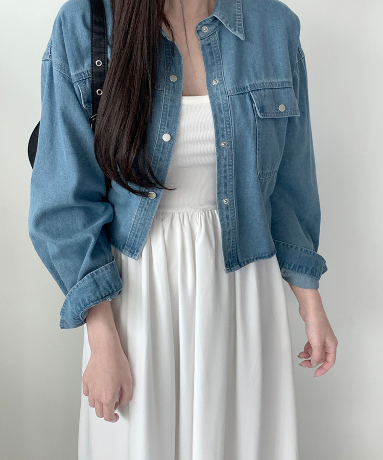 ロングワンピース フルアレイヤードロングワンピース WHITE