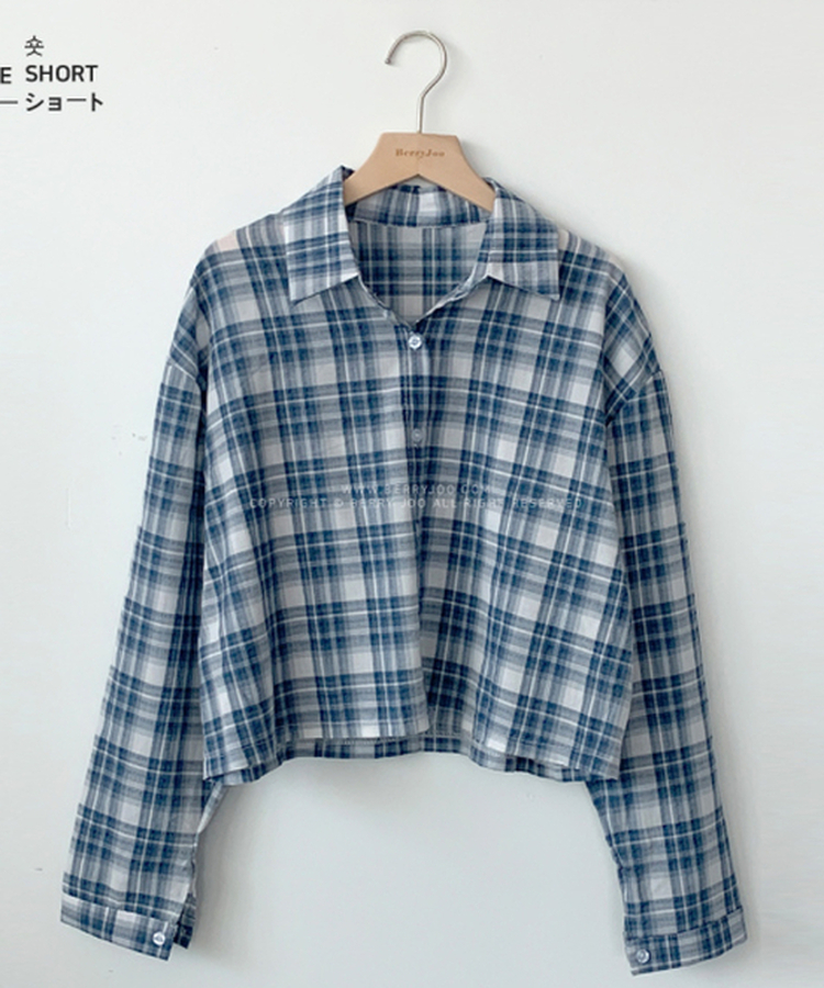 シャツ 【丈別】チェリーチェックシャツ