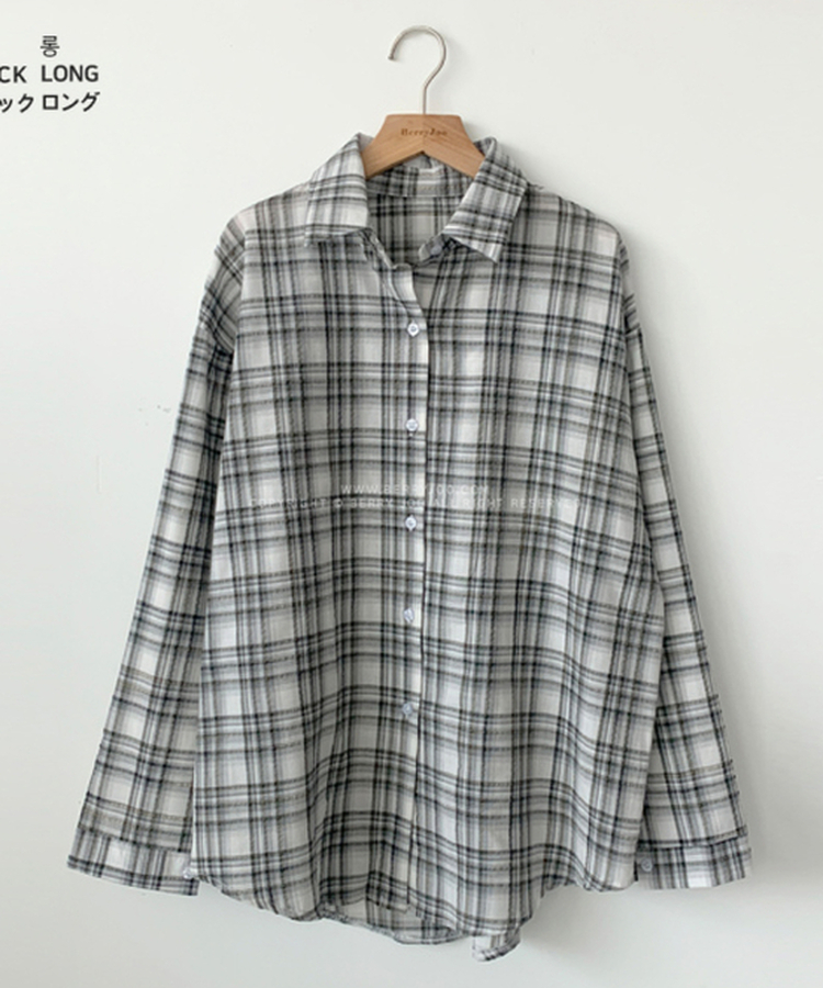 シャツ 【丈別】チェリーチェックシャツ