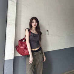 サイドポケットカーゴパンツ KHAKI