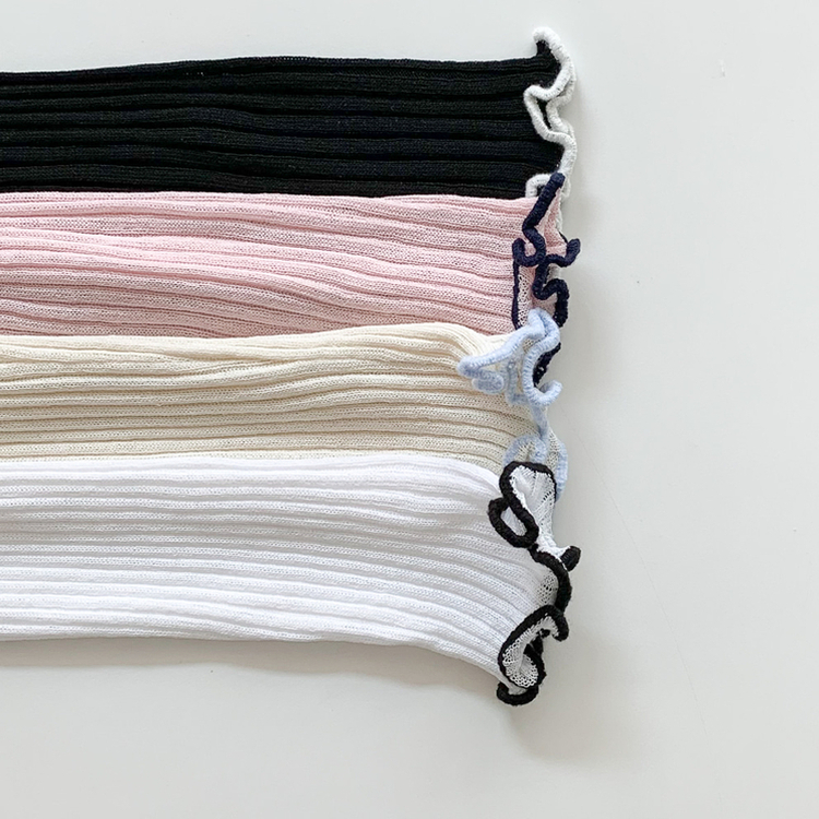 バイカラーカーディガン