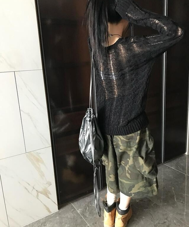ショートパンツ カーゴバミューダパンツ KHAKI