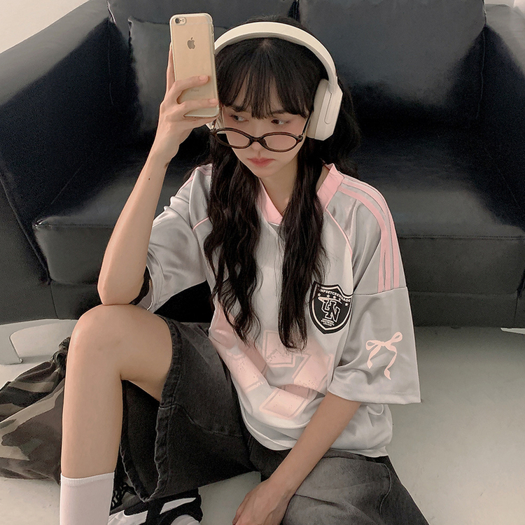 半袖Tシャツ トラックライン半袖Tシャツ SILVER