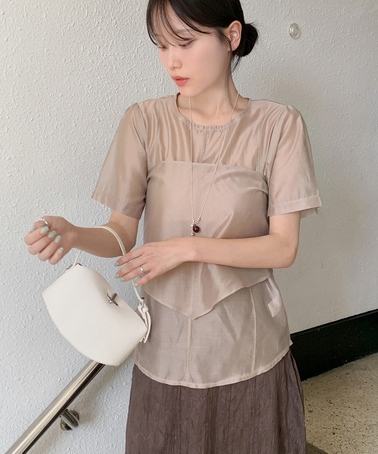 56✨BEARDSLEY 麻調グリーンブラウス♩ゆったり体型カバー 夏のお悩み解決服】 | BEARDSLEY(ビアズリー)のニュース | PAL