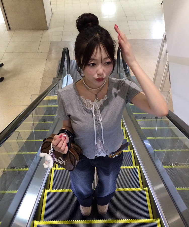 【기획특가/기장별】빈티지 워싱 와이드 데님 팬츠 흑청