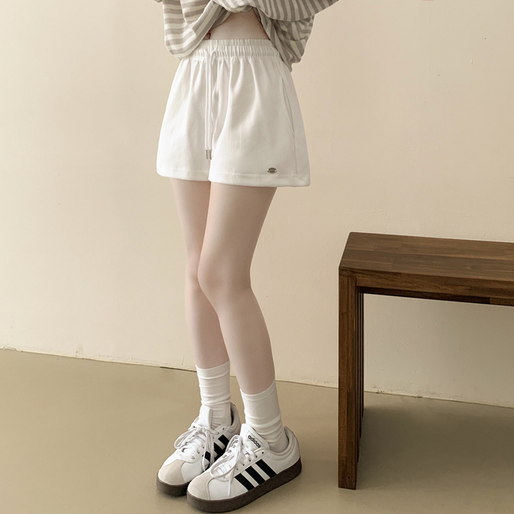 3分丈ペンダントワイドトレーニングパンツ(6color) WHITE