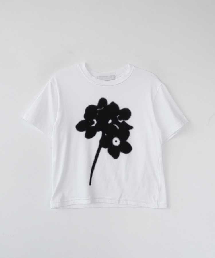 半袖Tシャツ フラワー半袖Tシャツ