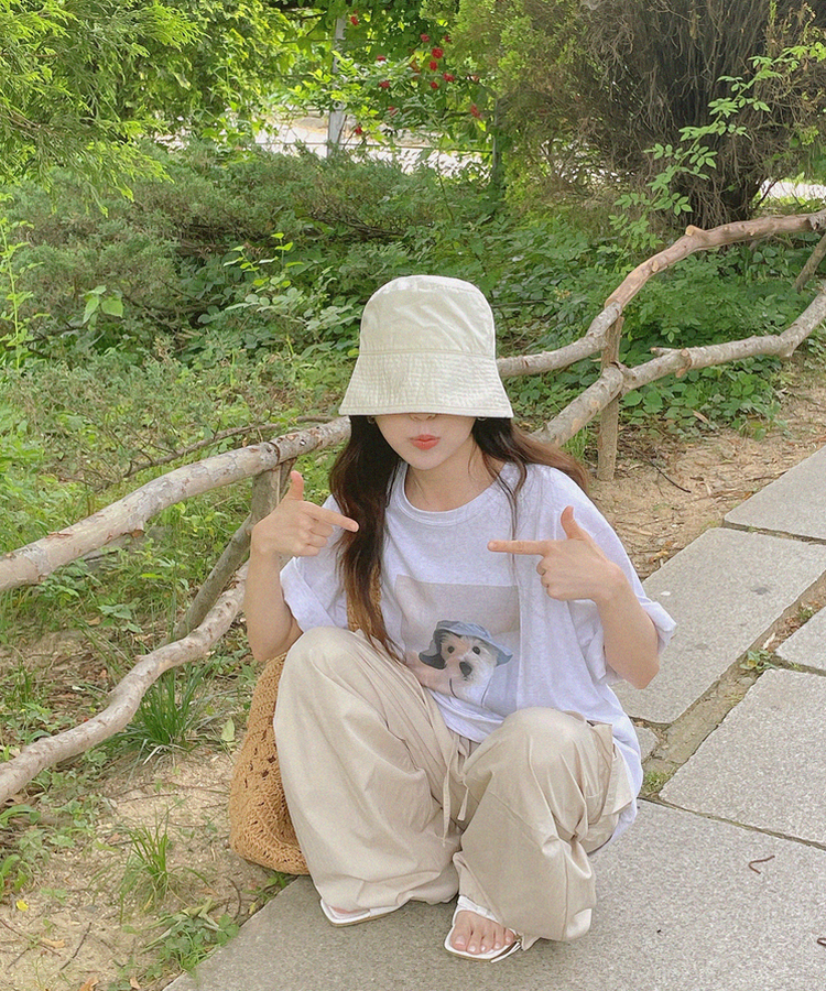 ベッキーカーゴワイドパンツ BEIGE