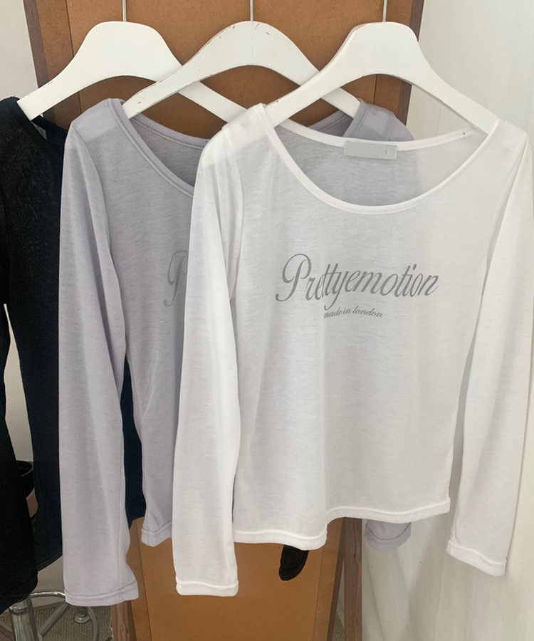 長袖Tシャツ ロンドンシースルー長袖Tシャツ