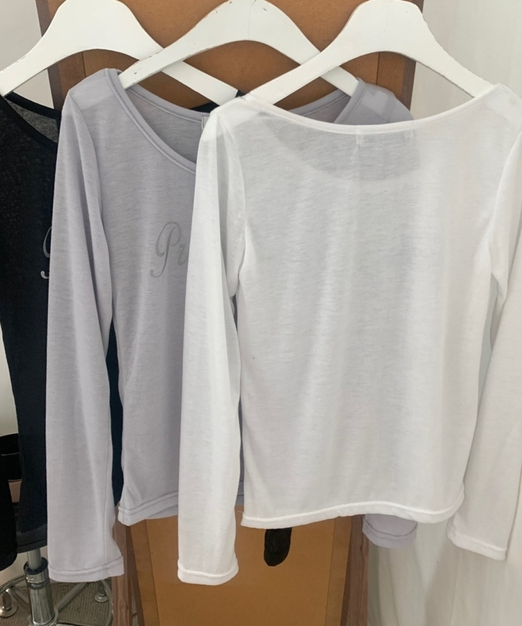 長袖Tシャツ ロンドンシースルー長袖Tシャツ