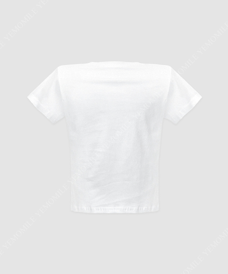 半袖Tシャツ クロップ半袖Tシャツ