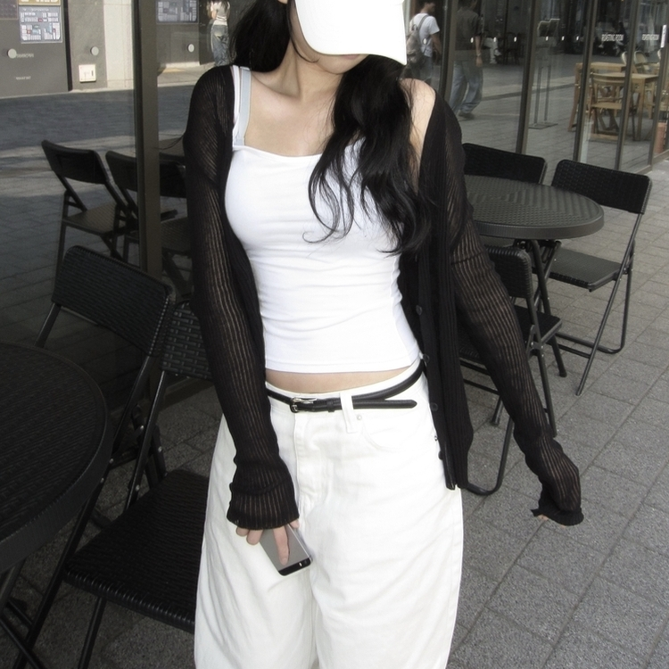 デニム デイリーポケットワイドデニム WHITE