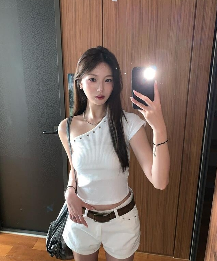 半袖Tシャツ エリオットアンバランスTシャツ WHITE