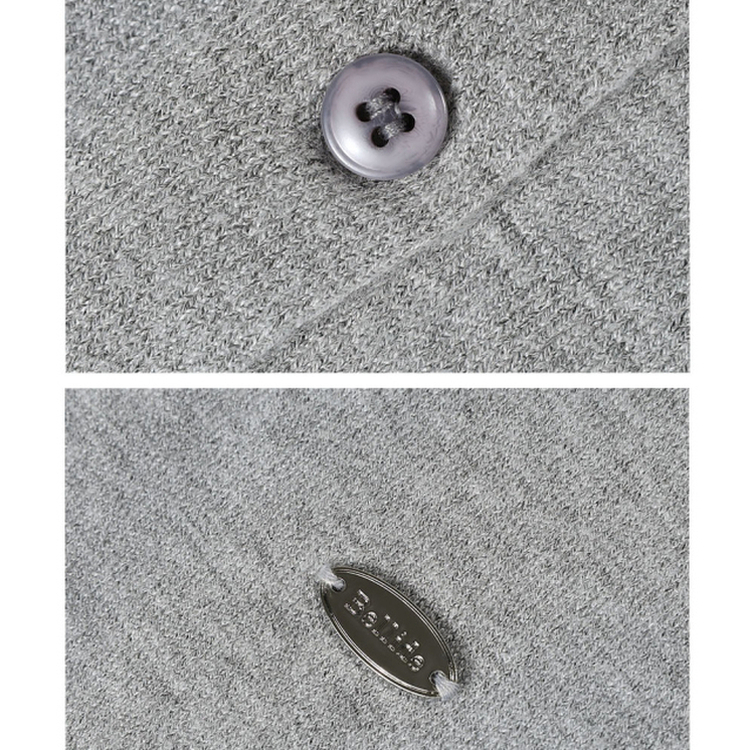 カーディガン ペンダント半袖カーディガン