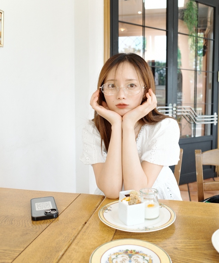 メタルオーバルメガネ｜ファッション雑貨｜韓国ファッション通販