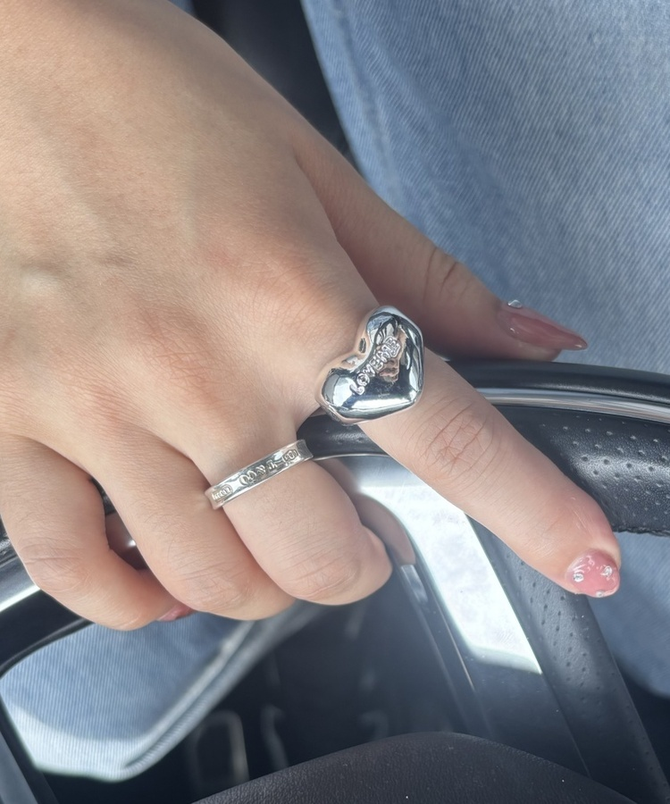 ボールドハートリング｜リング｜韓国ファッション通販 SONA