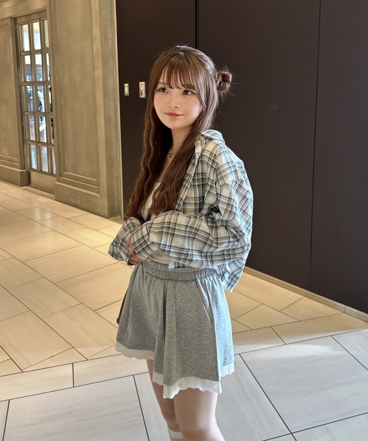 レースショートパンツ
