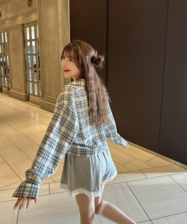 レースショートパンツ