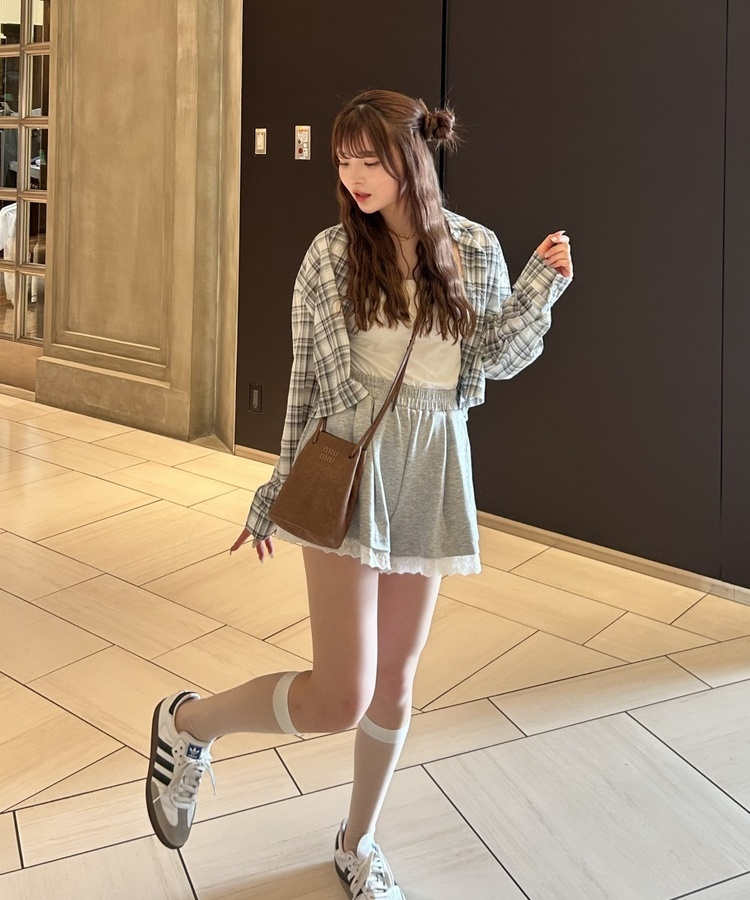 レースショートパンツ