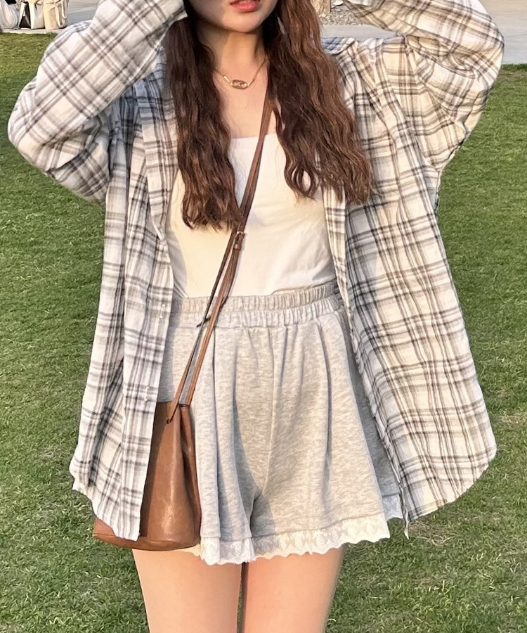 レースショートパンツ