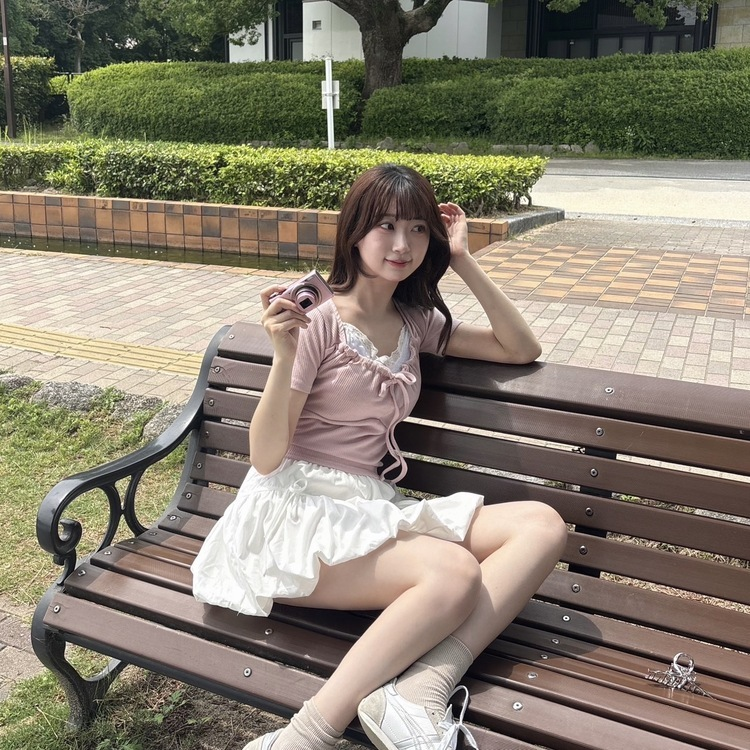 半袖Tシャツ リボンシャーリング半袖Tシャツ