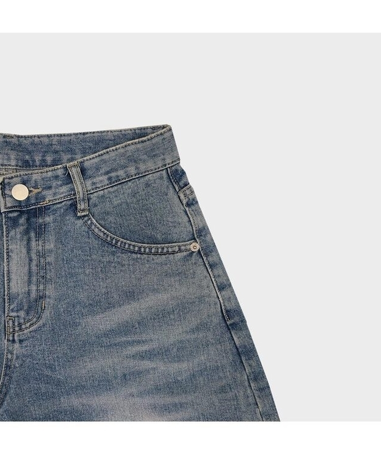 ダメージバルーンワイドデニムパンツ