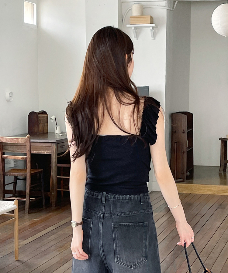 美品　DSQUARED2 フリルキャミソール 40 美品 DSQUARED2 フリルキャミソール 40 美品 DSQUARED2 フリル