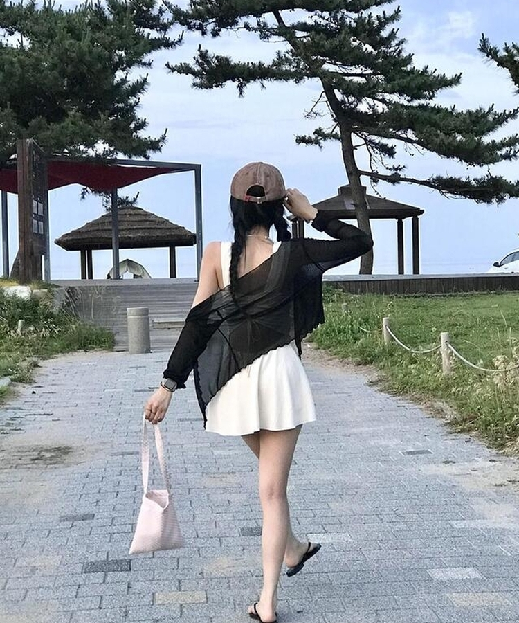 バッグ ドットミニスクエアバッグ LIGHT PINK