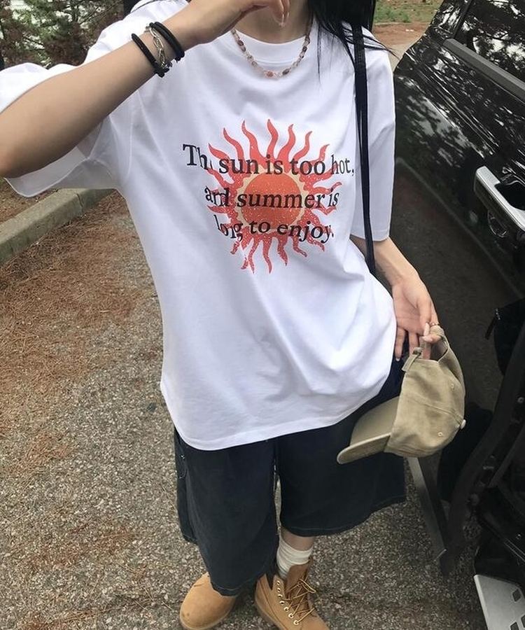 ショートパンツ ピグメントバミューダパンツ NAVY