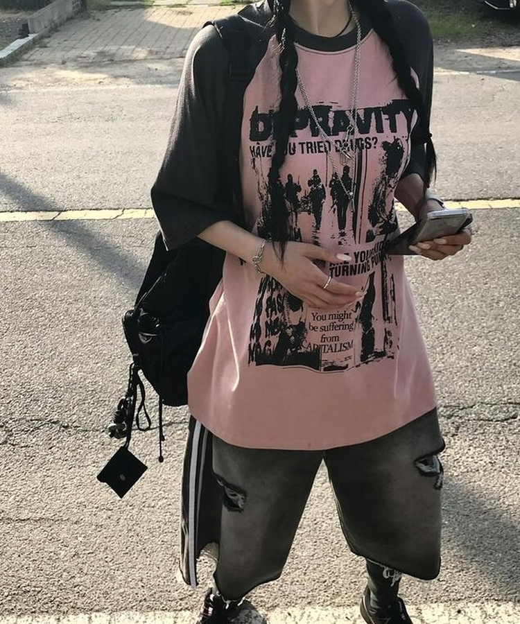 ショートパンツ ダメージトラックラインバミューダパンツ BLACK DENIM